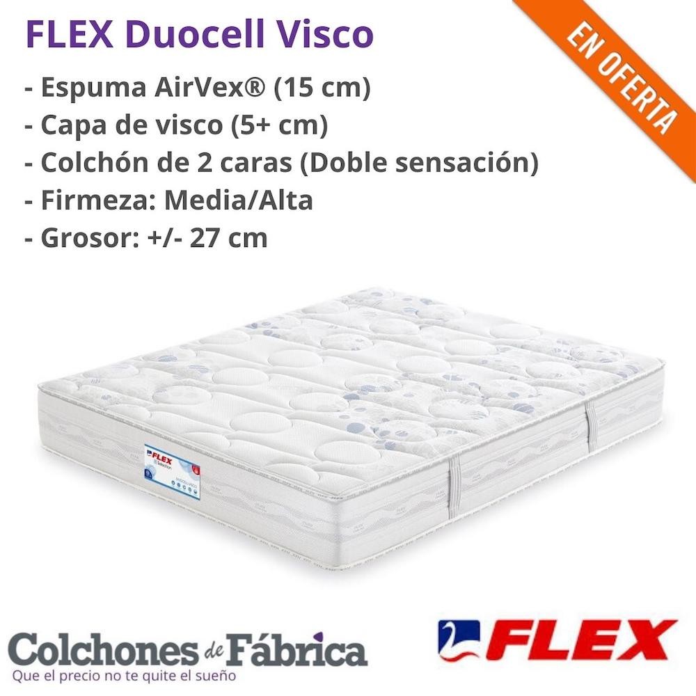 Colchón Flex Duocell Visco