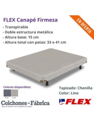Canapé FLEX Firmeza, mítica y elegante base de FLEX