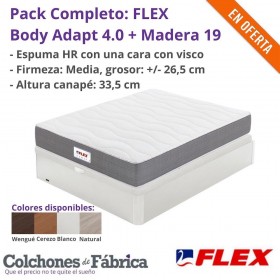 Pack Flex Body Adapt 4.0 más Madera 19