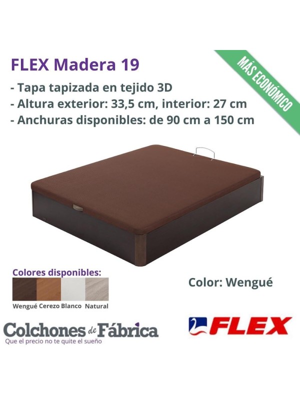 CANAPÉ ARCÓN ABATIBLE FLEX MADERA 19