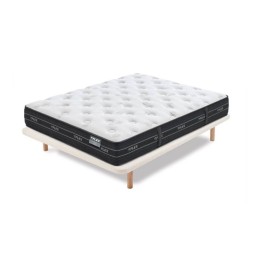 Pack Flex Nube Visco + Tapiflex: estabilidad, confort y diseño en un descanso premium.