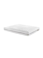 Colchón Relax Látex Pro, sostenible que emite cero residuos. Creado a partir de materiales naturales y 100% reciclable.