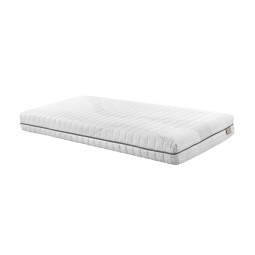 Colchón Relax Látex Essential, sostenible con un núcleo de látex 100% natural que te acogerá gradualmente el cuerpo.