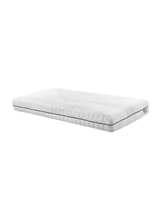 Colchón Relax Látex Essential, sostenible con un núcleo de látex 100% natural que te acogerá gradualmente el cuerpo.