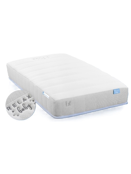 Colchón cuna Relax Lil, con los últimos avances tecnológicos para que los más pequeñitos de la casa 
descansen felices.