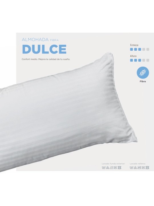 Ideal para un descanso libre de humedad y con la firmeza justa para cuidar tu postura cervical.