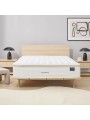 Vista del colchón Marmota Superluxe en el dormitorio, con su imponente altura premium de ±32 cm.
