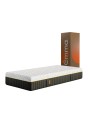 Colchón Emma Original Elite junto a su caja de embalaje premium para envío enrollado