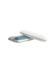 Almohada Emma Original Adapt viscoelástica mostrando su núcleo ergonómico de 12 cm de altura.