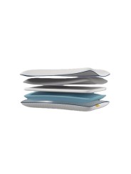 Disposición modular de las espumas Confort Soft y viscoelástica dentro de la almohada Emma Cooling Adapt.