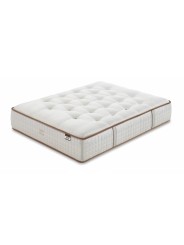 Colchón de alta gama Flex Royal vista completa con capitoné tradicional.