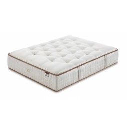 Colchón de alta gama Flex Royal vista completa con capitoné tradicional.