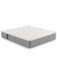 Colchón Origen Nube Hybrid Premium con tejido técnico de tacto fresco y muelles ensacados.