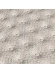 Detalle de la tapicería Cool Sensitive Lino del colchón Extreme Poligón