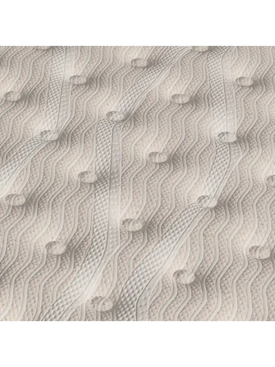 Detalle de la tapicería Cool Sensitive Lino del colchón Extreme Poligón