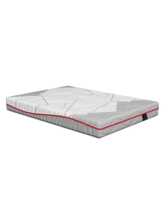 Colchón Airtex Naturalia con tejido cerámico deportivo y núcleo Biocell dual perfilado