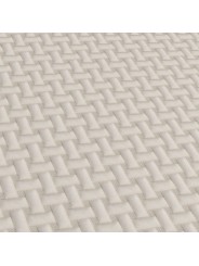 Detalle de la tapicería en Tejido Stretch bielástico del colchón Sanipedic Naturalia.