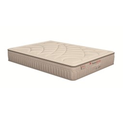 Colchón TermoSwiss Plus Naturalia con topper viscoelástico desenfundable y certificado Swiss Quality