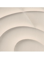 Detalle del acolchado del topper desenfundable en tejido Velour Algodón del colchón TermoSwiss Plus Naturalia