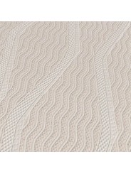 Detalle del tejido de la cubierta exterior desenfundable del colchón TermoSwiss Pure Naturalia