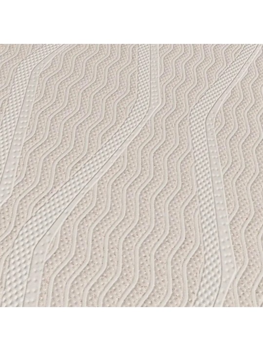 Detalle del tejido de la cubierta exterior desenfundable del colchón TermoSwiss Pure Naturalia