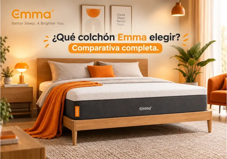 Guía de Compra Colchones Emma 2026: ¿Cuál Elegir Según Tu Forma de Dormir?