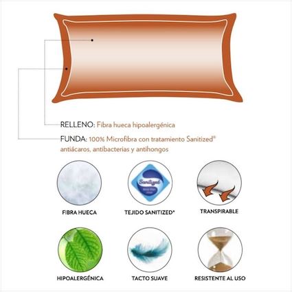 Componentes almohada Flex Líder