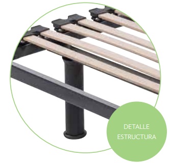 Estructura acero 40x30 Somiflex F5